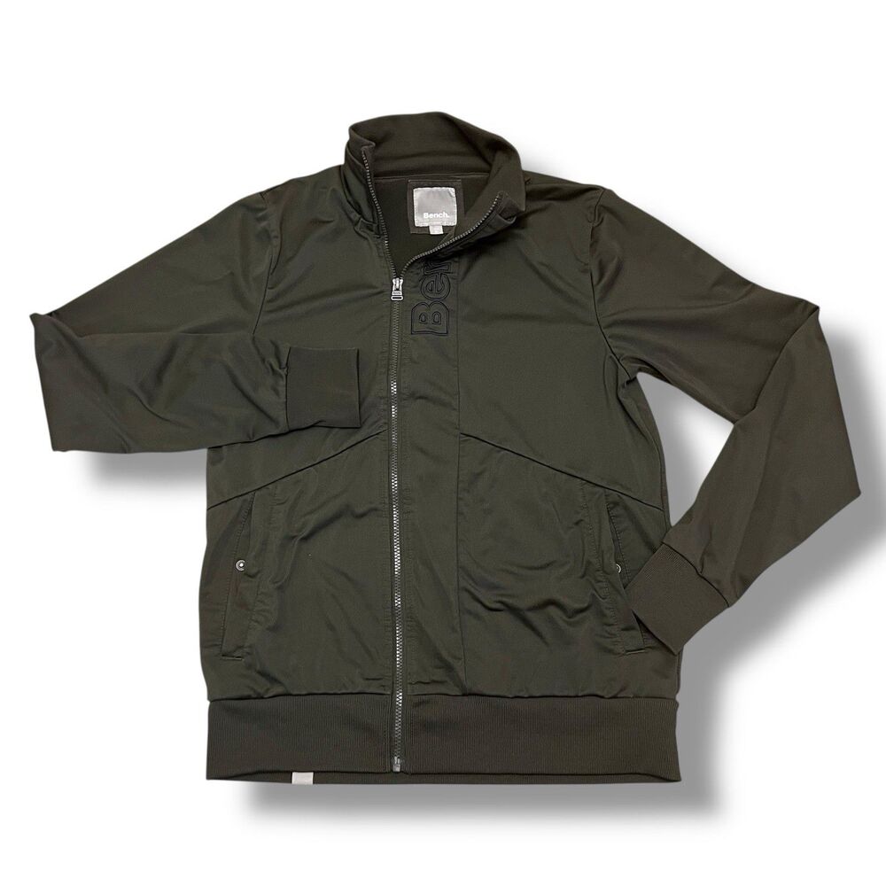 BENCH Women's Jacket Green Medium Full‎ Zip